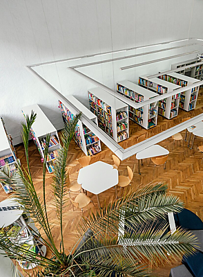 Beleuchtung in Bibliotheken