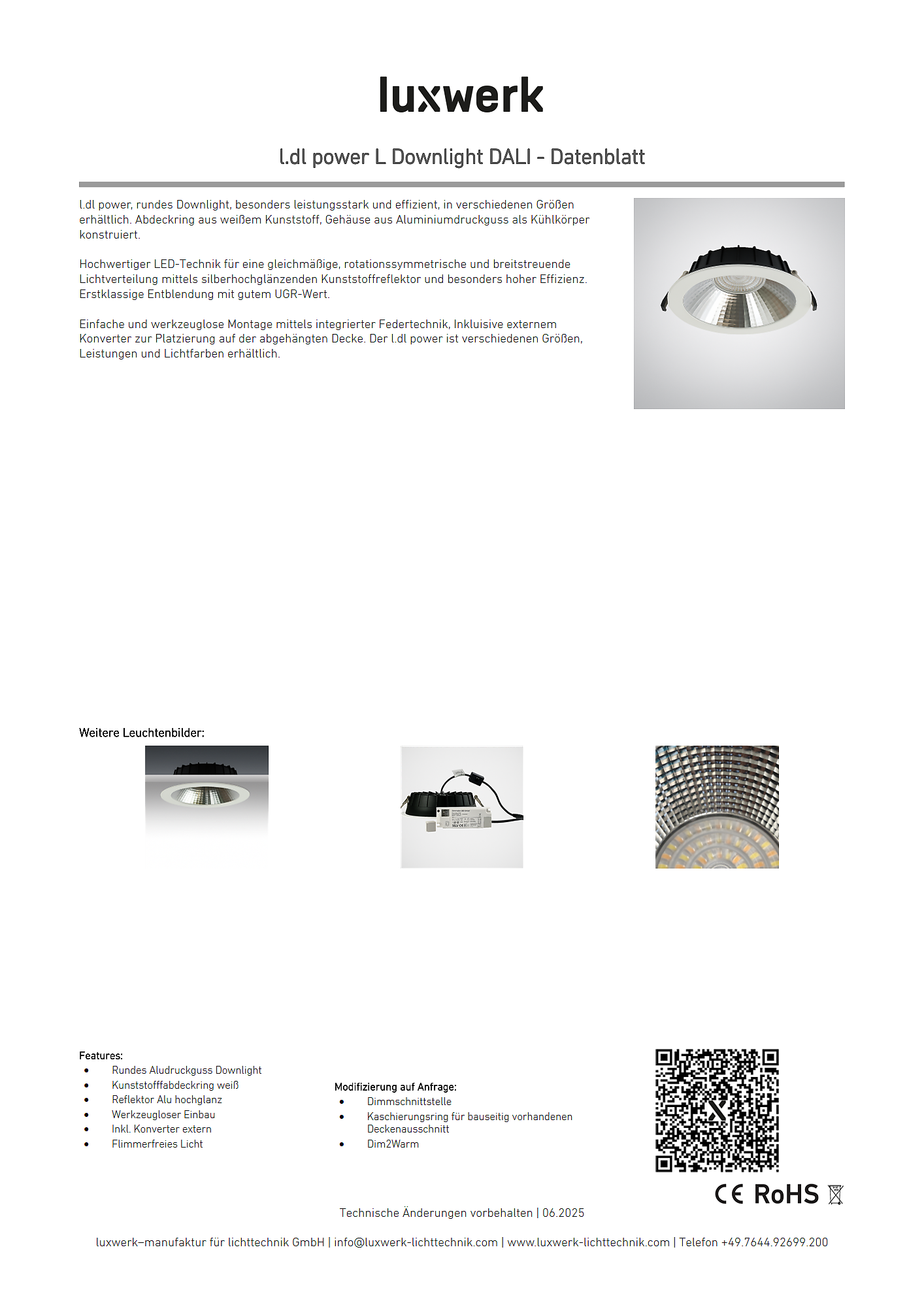 Zeigt weitere Informationen an | products-l.dl-power-l-downlight-dali-data-sheet-815461.pdf