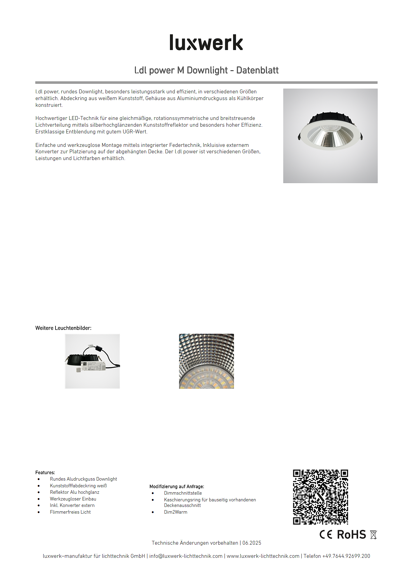 Zeigt weitere Informationen an | products-l.dl-power-m-downlight-data-sheet-815514.pdf