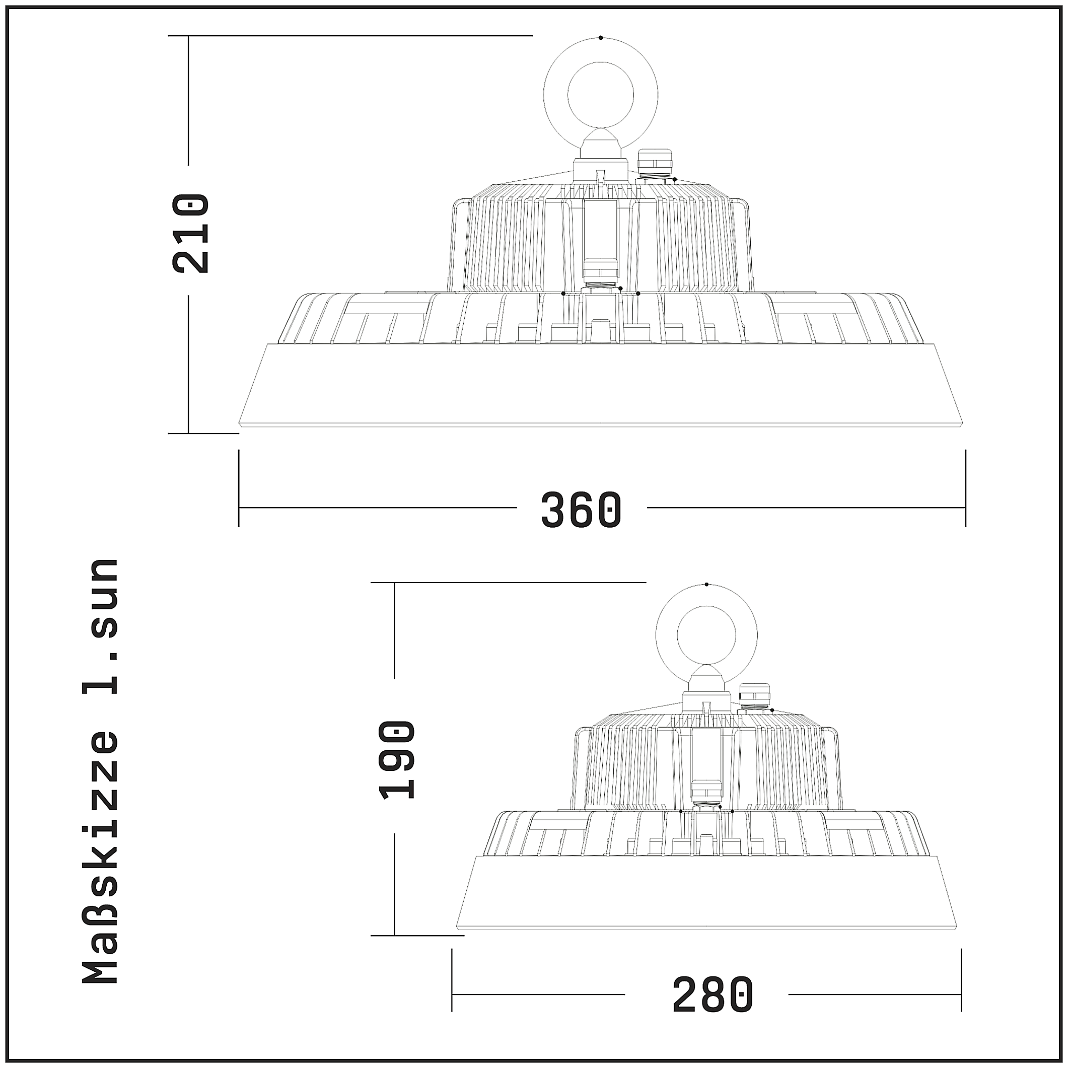 l.sun b dimension sketch