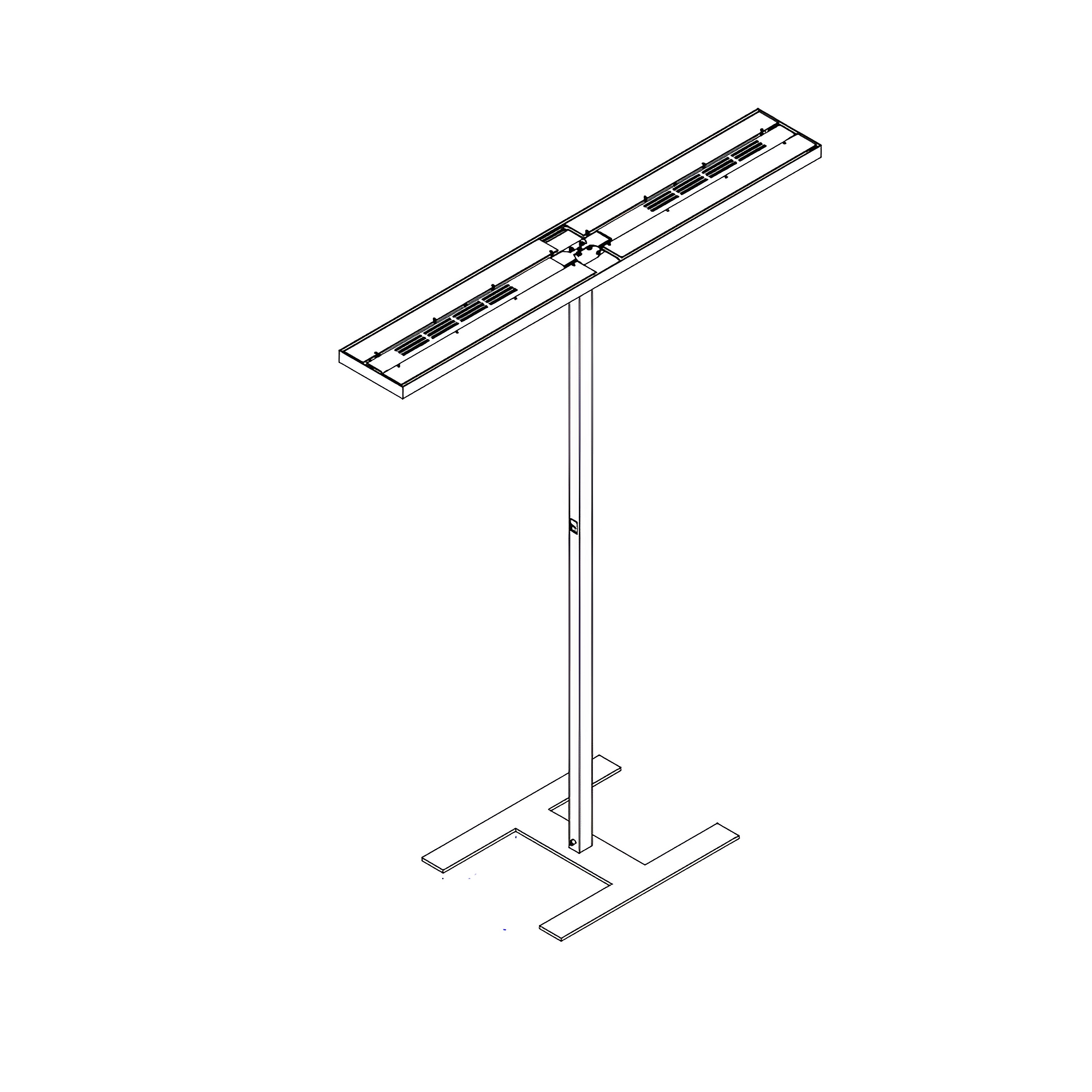 specials x.arris s stehleuchte doppelkopf