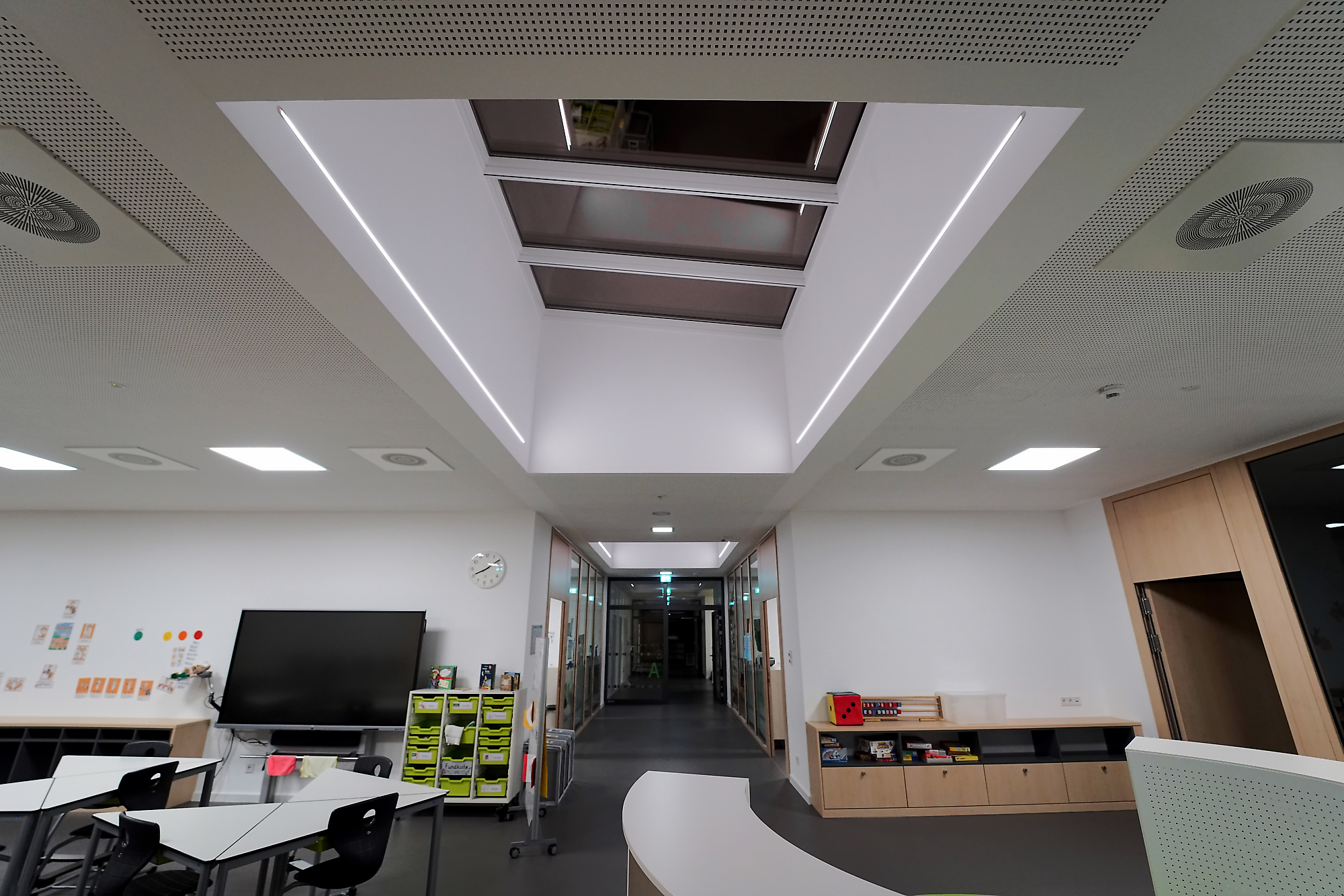Grundschule Rheinhausen - Lichttechnische Sanierung der Camphill Schulgemeinschaft Föhrenbühl Heiligenberg-Steigen