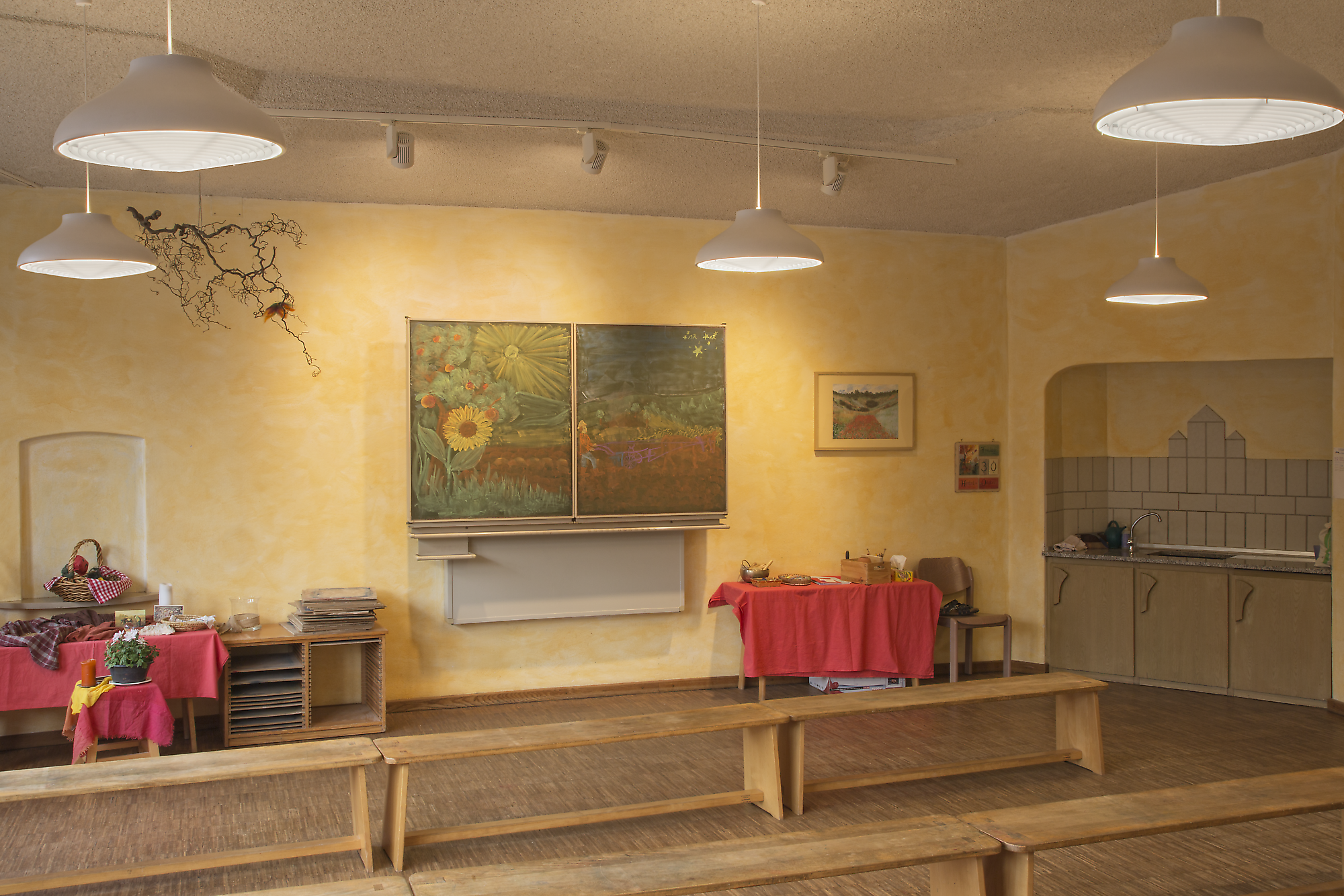 Freie Waldorfschule Erlangen - Lichttechnische Sanierung der Freien Waldorfschule Erlangen