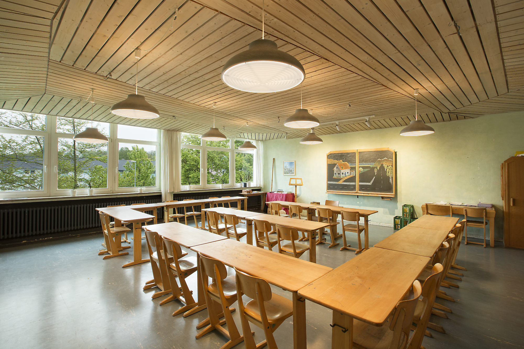 Freie Waldorfschule Hildesheim - Lichttechnische Sanierung der freien Waldorfschule Hildesheim