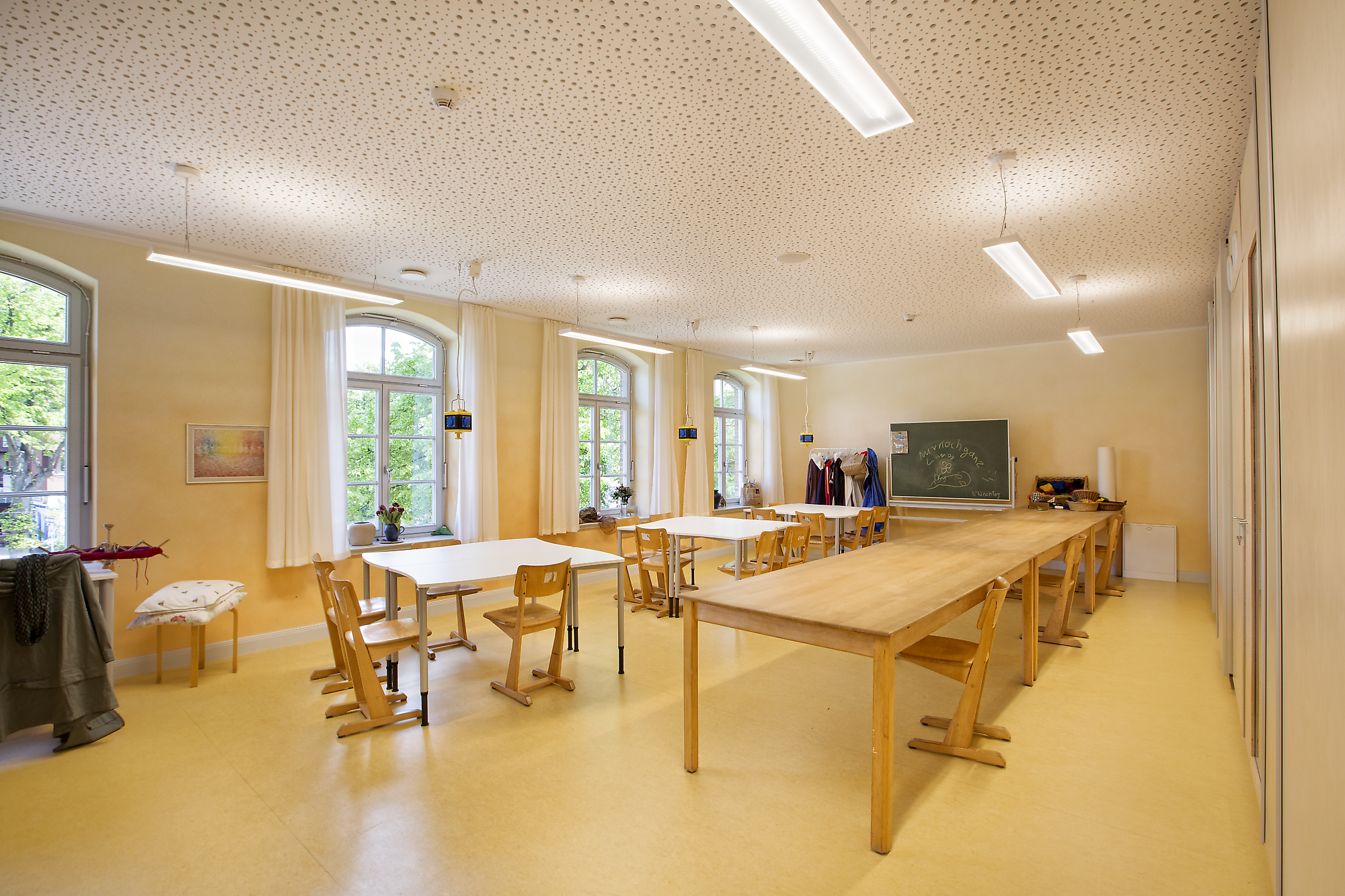 Rudolf-Steiner-Schule Bergedorf - Lichttechnische Sanierung der Rudolf-Steiner-Schule Bergedorf