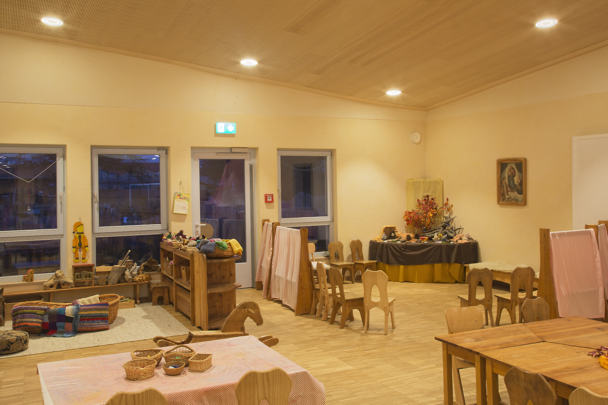 Waldorfkindergarten Überlingen - Lichttechnische Sanierung des Waldorfkindergarten Überlingen